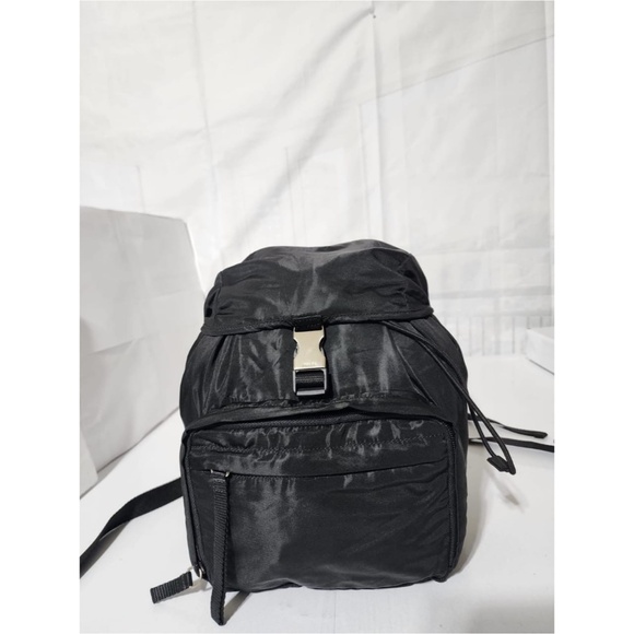 Authentic PRADA Nylon Backpack Black - Picture 1 of 12